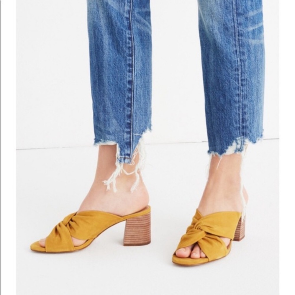 Madewell Crisscross Sandals in Cider